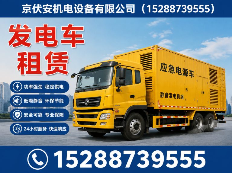 乌兰察布发电机出租展示图